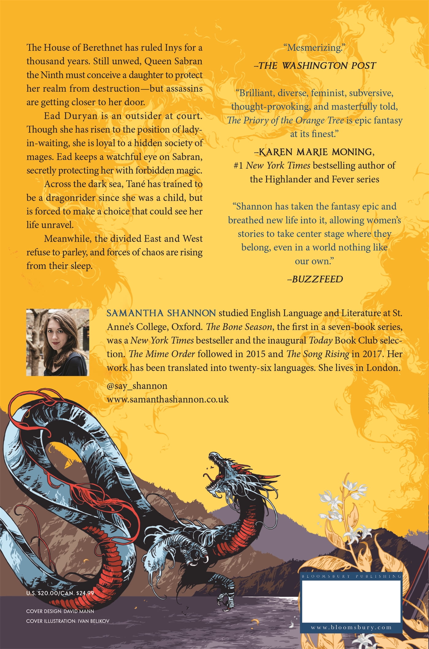 Monvro The Priory of the Orange Tree (Paperback) - Image 2